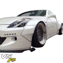 VSaero FRP TKYO Wide Body Fender Flares (front) 2pc 40mm for Nissan 350Z (Z33) 2003-2008 image - 36