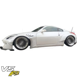 VSaero FRP TKYO Wide Body Fender Flares (front) 2pc 40mm for Nissan 350Z (Z33) 2003-2008 image - 38