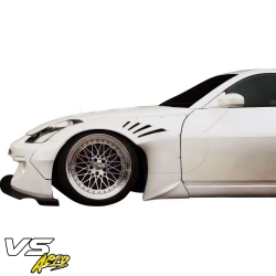 VSaero FRP TKYO Wide Body Fender Flares (front) 2pc 40mm for Nissan 350Z (Z33) 2003-2008 image - 39