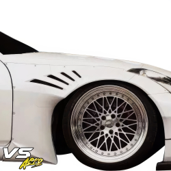 VSaero FRP TKYO Wide Body Fender Flares (front) 2pc 40mm for Nissan 350Z (Z33) 2003-2008 image - 40