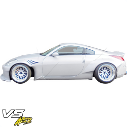 VSaero FRP TKYO Wide Body Fender Flares (front) 2pc 40mm for Nissan 350Z (Z33) 2003-2008 image - 41
