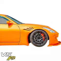 FRP TKYO Wide Body Fender Flares (front) 2pc 40mm > Nissan 350Z (Z33) 2003-2008 image - 4