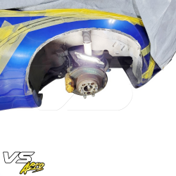 VSaero FRP TKYO Wide Body Fender Flares (front) 2pc 40mm for Nissan 350Z (Z33) 2003-2008 image - 26