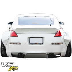VSaero FRP TKYO Wide Body Fender Flares (rear) 2pc 80mm for Nissan 350Z (Z33) 2003-2008 image - 25