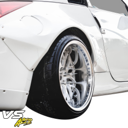 VSaero FRP TKYO Wide Body Fender Flares (rear) 2pc 80mm for Nissan 350Z (Z33) 2003-2008 image - 26