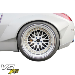 VSaero FRP TKYO Wide Body Fender Flares (rear) 2pc 80mm for Nissan 350Z (Z33) 2003-2008 image - 28