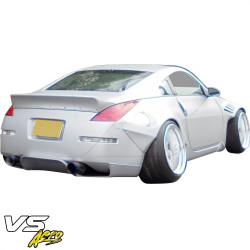 VSaero FRP TKYO Wide Body Fender Flares (rear) 2pc 80mm for Nissan 350Z (Z33) 2003-2008 image - 29