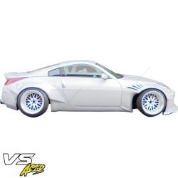 VSaero FRP TKYO Wide Body Fender Flares (rear) 2pc 80mm for Nissan 350Z (Z33) 2003-2008 image - 30