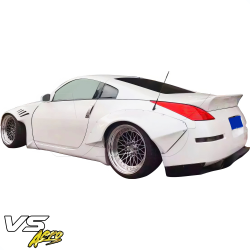 VSaero FRP TKYO Wide Body Fender Flares (rear) 2pc 80mm for Nissan 350Z (Z33) 2003-2008 image - 32