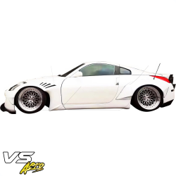 VSaero FRP TKYO Wide Body Fender Flares (rear) 2pc 80mm for Nissan 350Z (Z33) 2003-2008 image - 34