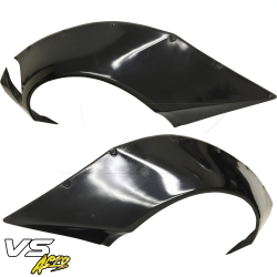 VSaero FRP TKYO Wide Body Fender Flares (rear) 2pc 80mm for Nissan 350Z (Z33) 2003-2008 image - 13