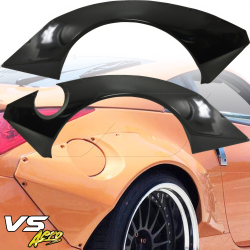 VSaero FRP TKYO Wide Body Fender Flares (rear) 2pc 80mm for Nissan 350Z (Z33) 2003-2008 image - 16