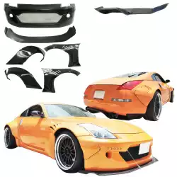 FRP TKYO Wide Body Kit 9pc > Nissan 350Z (Z33) 2003-2008 image - 1