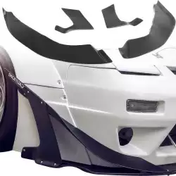 FRP TKYO v2 Wide Body Front Canards 4pc > Nissan 240SX 1989-1994 > 2/3dr image - 19