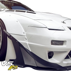 VSaero FRP TKYO v2 Wide Body Front Canards 4pc for Nissan 240SX 1989-1994 > 2/3dr image - 20