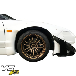 VSaero FRP TKYO v2 Wide Body Front Canards 4pc for Nissan 240SX 1989-1994 > 2/3dr image - 24