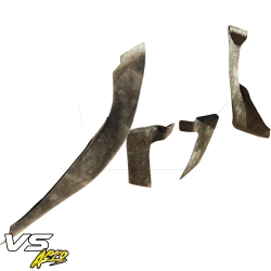 VSaero FRP TKYO v2 Wide Body Front Canards 4pc for Nissan 240SX 1989-1994 > 2/3dr image - 6