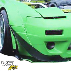 VSaero FRP TKYO v2 Wide Body Front Canards 4pc for Nissan 240SX 1989-1994 > 2/3dr image - 11