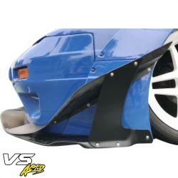 VSaero FRP TKYO v2 Wide Body Front Canards 4pc for Nissan 240SX 1989-1994 > 2/3dr image - 13