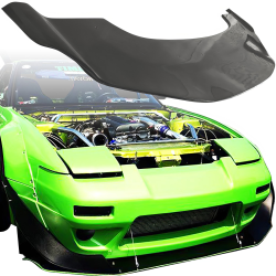 VSaero FRP TKYO v2 Wide Body Front Splitter for Nissan 240SX 1989-1994 > 2/3dr image - 1