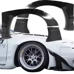 FRP TKYO v2 Wide Body 50mm Fender Flares (front) 4pc > Nissan 240SX 1989-1994 > 2/3dr image - 21