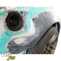 VSaero FRP TKYO v2 Wide Body 80mm Fender Flares (rear) for Nissan 240SX 1989-1994 > 2/3dr image - 2