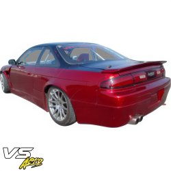 VSaero FRP MSPO Wide Body Fenders (rear) w cap 30mm for Nissan 240SX (S14) 1995-1998 image - 19