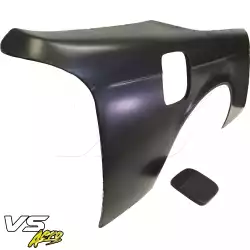 FRP MSPO Wide Body Fenders (rear) w cap 30mm > Nissan 240SX (S14) 1995-1998 image - 6