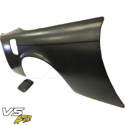 VSaero FRP MSPO Wide Body Fenders (rear) w cap 30mm for Nissan 240SX (S14) 1995-1998 image - 7