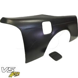 VSaero FRP MSPO Wide Body Fenders (rear) w cap 30mm for Nissan 240SX (S14) 1995-1998 image - 8