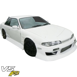 VSaero FRP URA Front Bumper for Nissan 240SX (S14) 1995-1996 image - 19