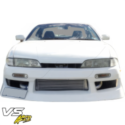 VSaero FRP URA Front Bumper for Nissan 240SX (S14) 1995-1996 image - 21