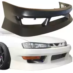 FRP URA Front Bumper > Nissan 240SX (S14) 1997-1998 image - 23