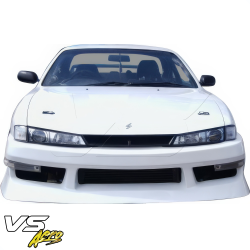 VSaero FRP URA Front Bumper for Nissan 240SX (S14) 1997-1998 image - 24