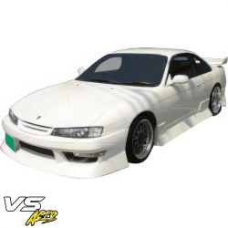 VSaero FRP URA Front Bumper for Nissan 240SX (S14) 1997-1998 image - 27