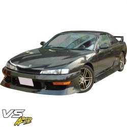 VSaero FRP URA Front Bumper for Nissan 240SX (S14) 1997-1998 image - 30