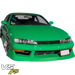 VSaero FRP URA Front Bumper for Nissan 240SX (S14) 1997-1998 image - 34