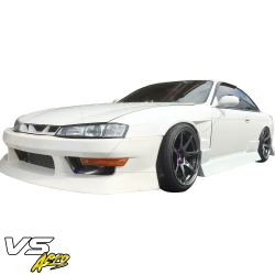 VSaero FRP URA Front Bumper for Nissan 240SX (S14) 1997-1998 image - 37