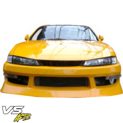 VSaero FRP URA Front Bumper for Nissan 240SX (S14) 1997-1998 image - 14
