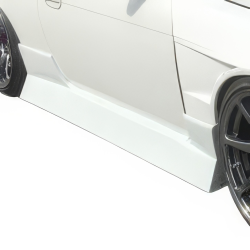 VSaero FRP URA Side Skirts for Nissan 240SX (S14) 1995-1998 image - 13