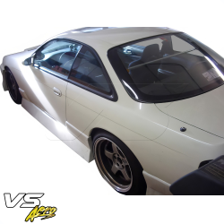 VSaero FRP URA Side Skirts for Nissan 240SX (S14) 1995-1998 image - 17