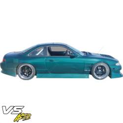 VSaero FRP URA Side Skirts for Nissan 240SX (S14) 1995-1998 image - 19