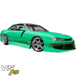 VSaero FRP URA Side Skirts for Nissan 240SX (S14) 1995-1998 image - 23