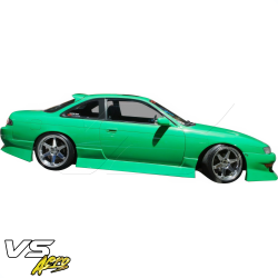 VSaero FRP URA Side Skirts for Nissan 240SX (S14) 1995-1998 image - 25