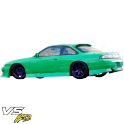 VSaero FRP URA Side Skirts for Nissan 240SX (S14) 1995-1998 image - 29