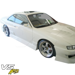 VSaero FRP URA Side Skirts for Nissan 240SX (S14) 1995-1998 image - 36