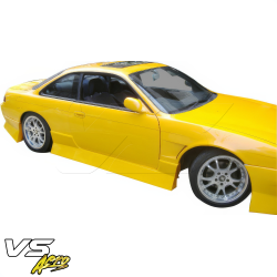 VSaero FRP URA Side Skirts for Nissan 240SX (S14) 1995-1998 image - 4