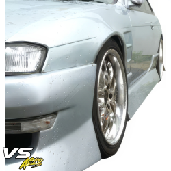 VSaero FRP URA Side Skirts for Nissan 240SX (S14) 1995-1998 image - 11