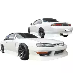 FRP URA Body Kit 4pc > Nissan 240SX (S14) 1997-1998 image - 2