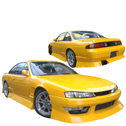 VSaero FRP URA Body Kit 4pc for Nissan 240SX (S14) 1997-1998 image - 1